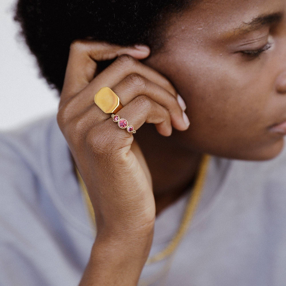 
                      
                        Serenity Burgundy Ring
                      
                    