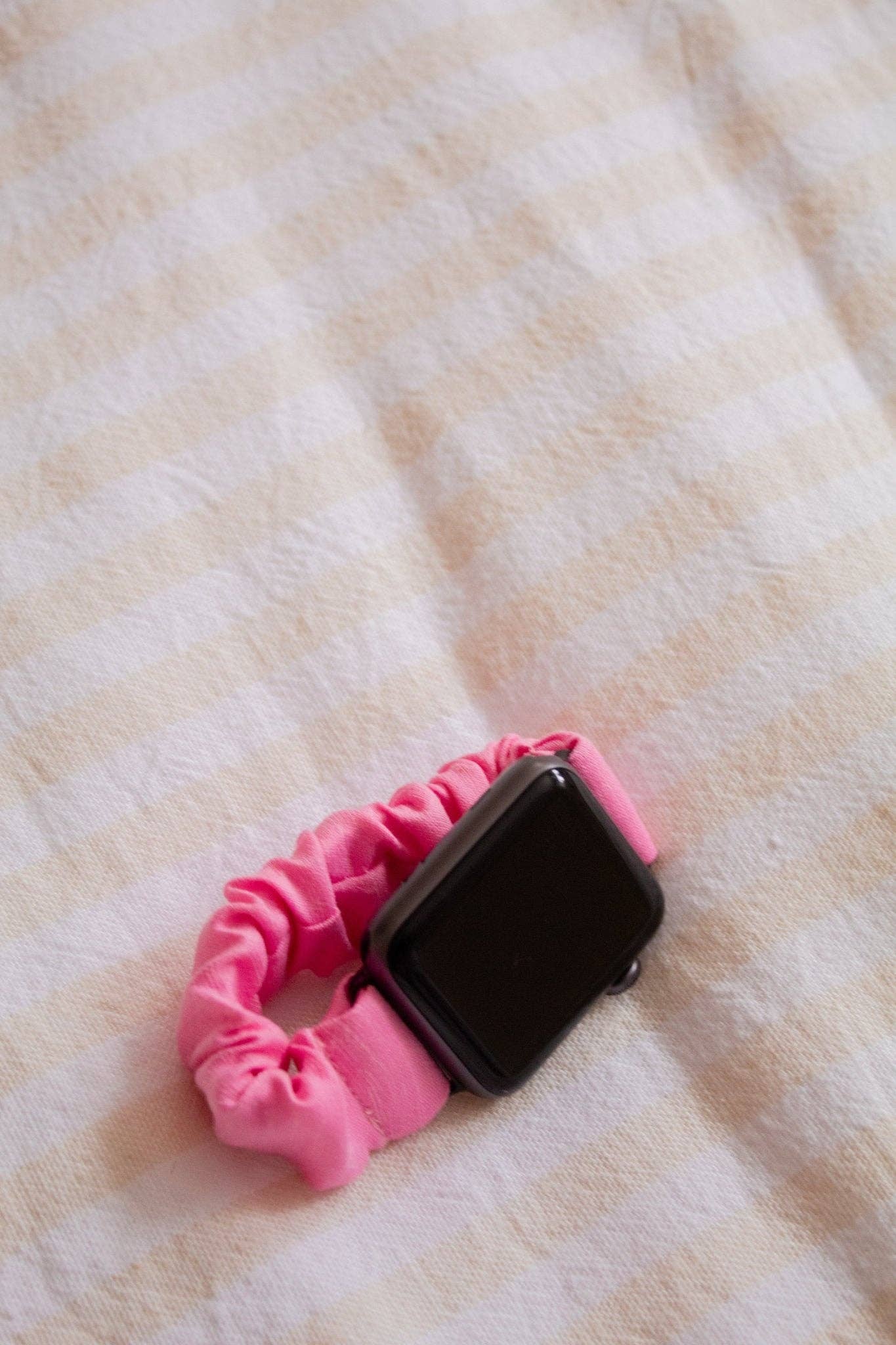 Candy Scrunchie Band Compatible with Apple Watch