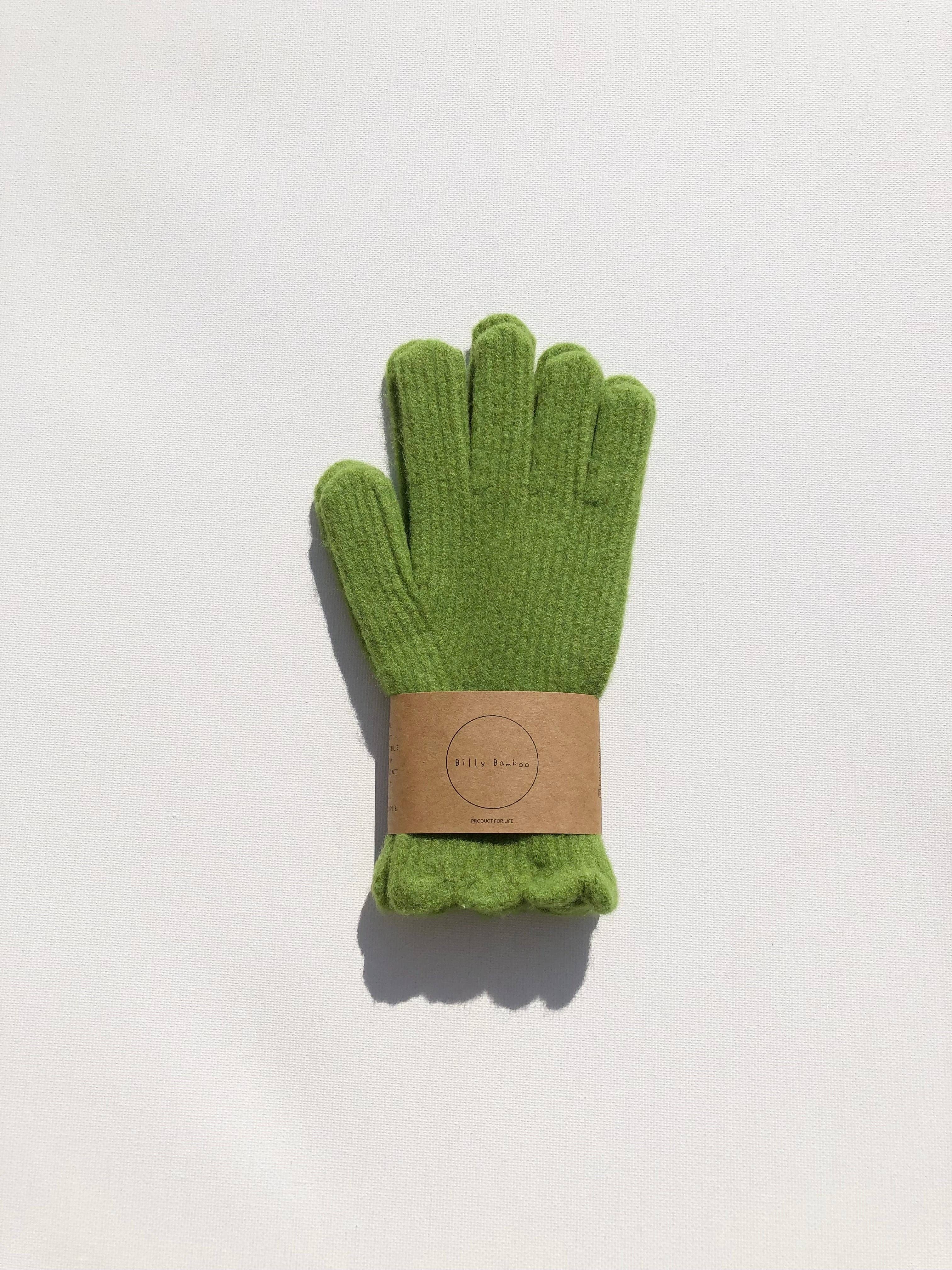 Fuzzy Wool Touch Screen Glove