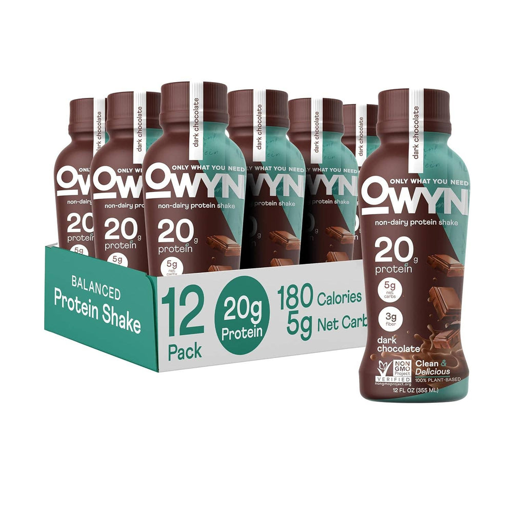OWYN Vegan Plant-Based Protein Shakes, 12oz