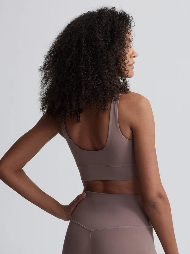Freesoft Cori Bra in Deep Taupe