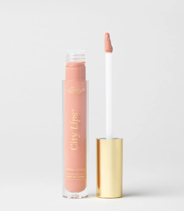 City Lips® - Plumping Lip Gloss - Pink Nude - Opaque
