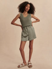 Ferns Open Knit Tank