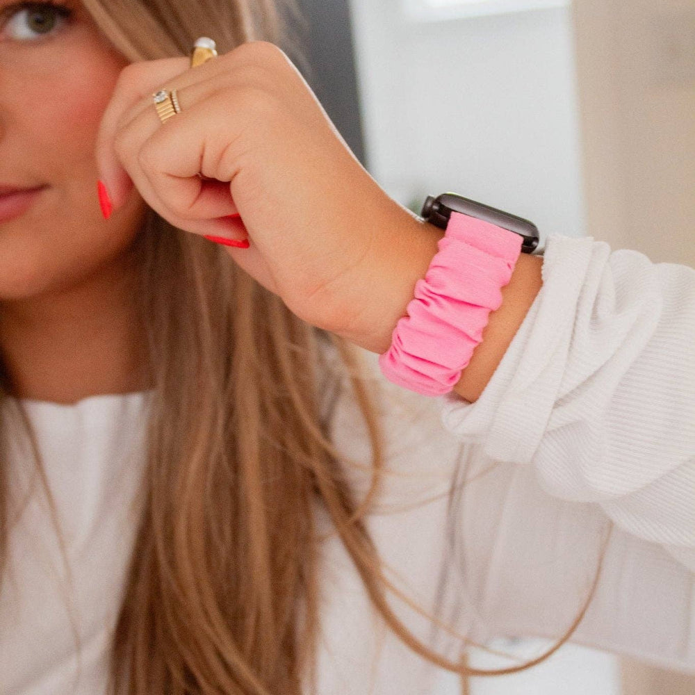 Candy Scrunchie Band Compatible with Apple Watch