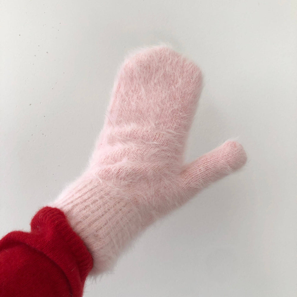 
                      
                        Fluffy Angora Mittens
                      
                    