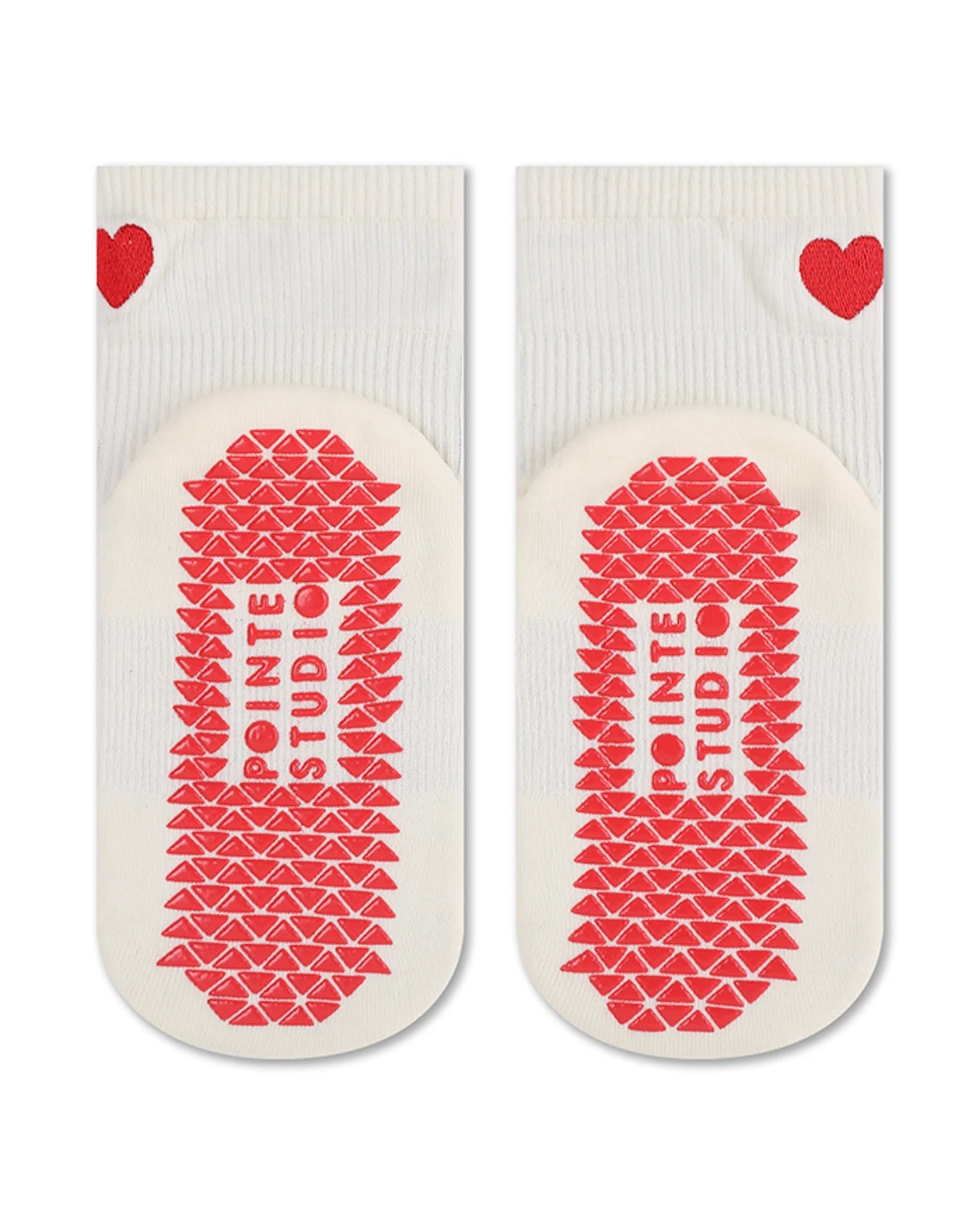 Women's Heart Ankle Grip Sock