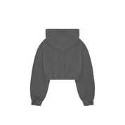 Zip Crop Sweatshirt
