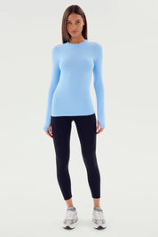 Louise Rib Long Sleeve Shirt