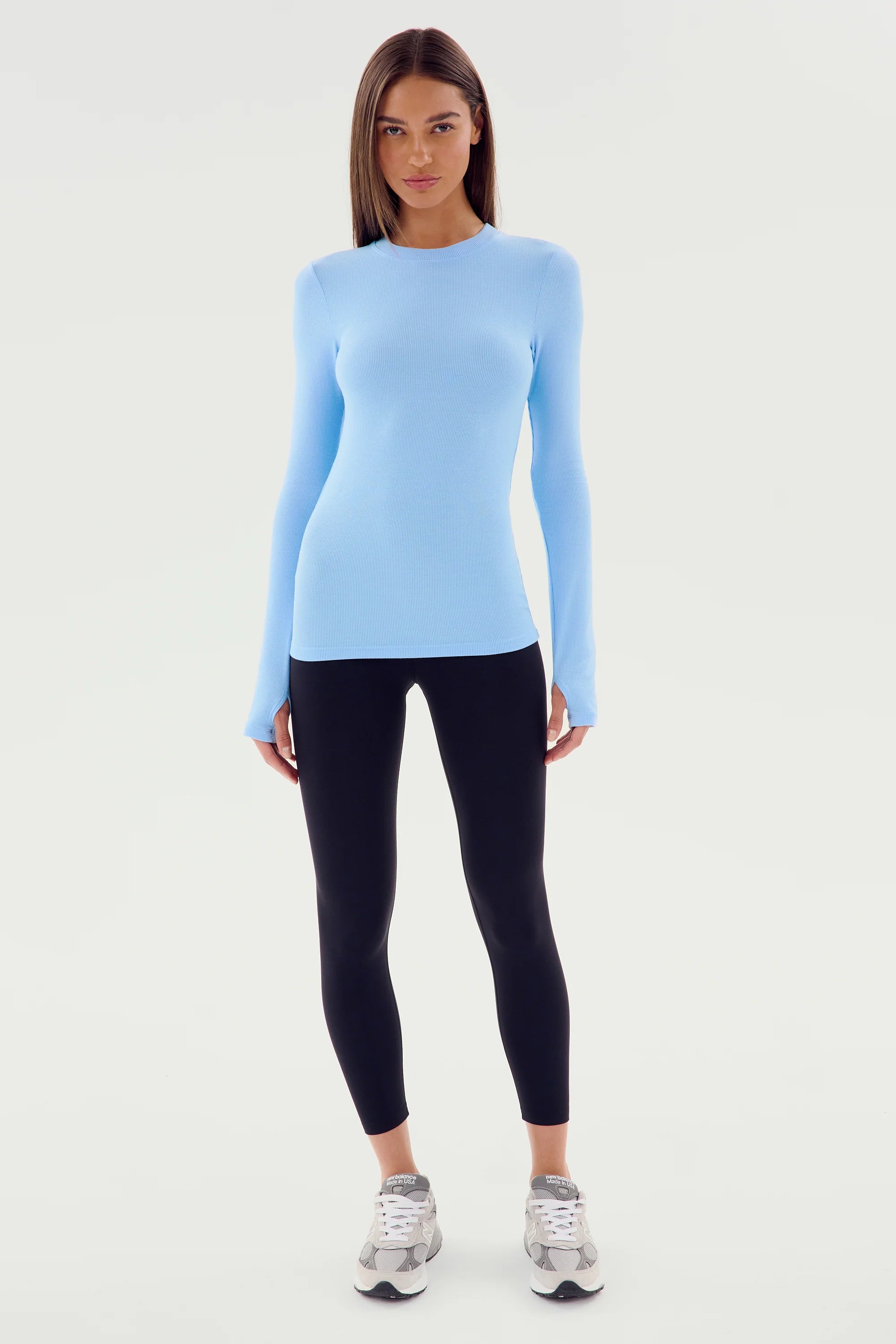 Louise Rib Long Sleeve Shirt