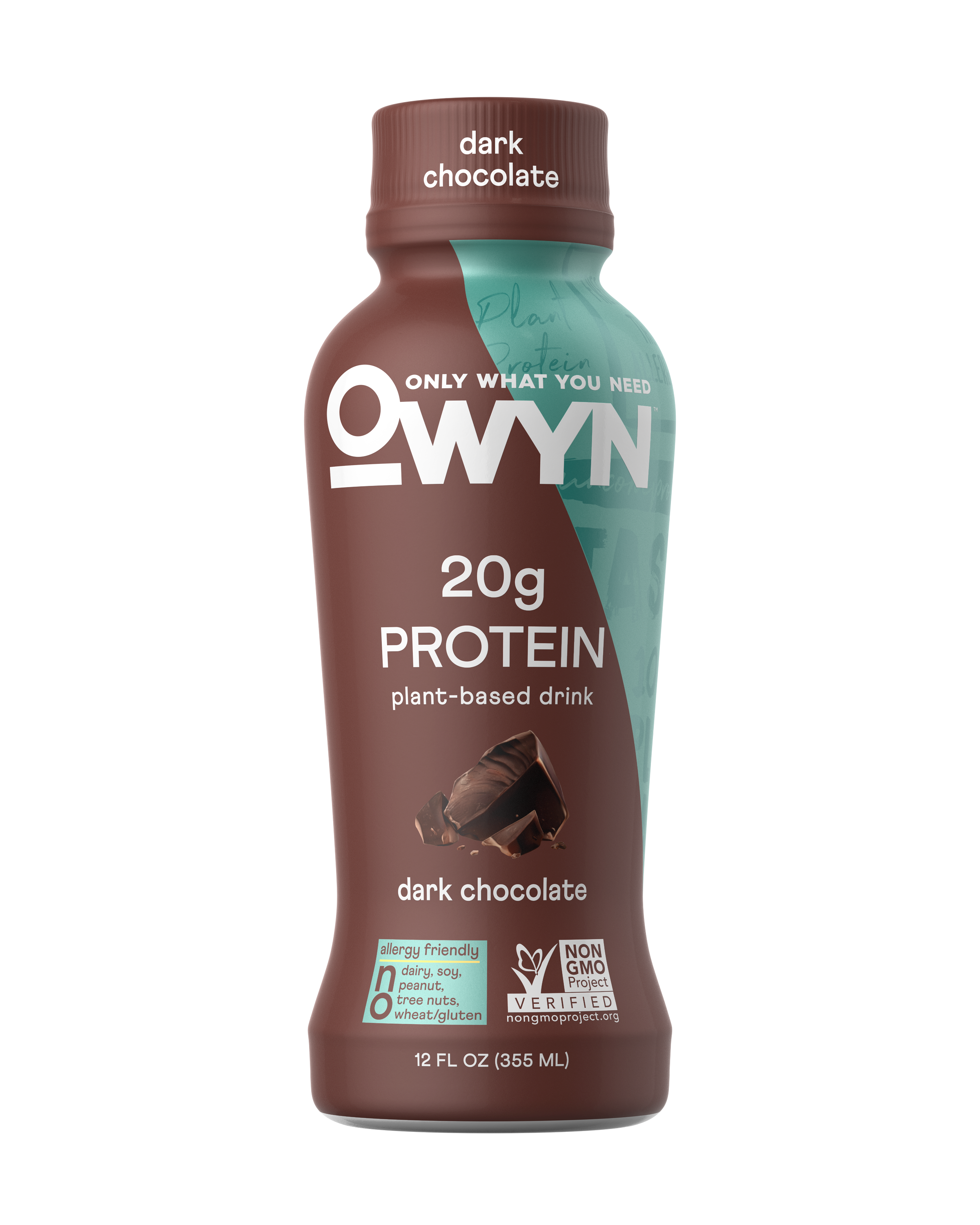 OWYN Vegan Plant-Based Protein Shakes, 12oz