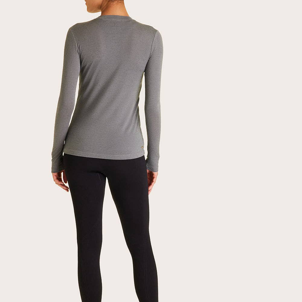 
                      
                        Washable Cashmere Long Sleeve Crew
                      
                    