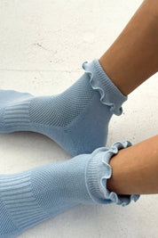 Ruffled Hugger Crew Socks  (Wholesale)