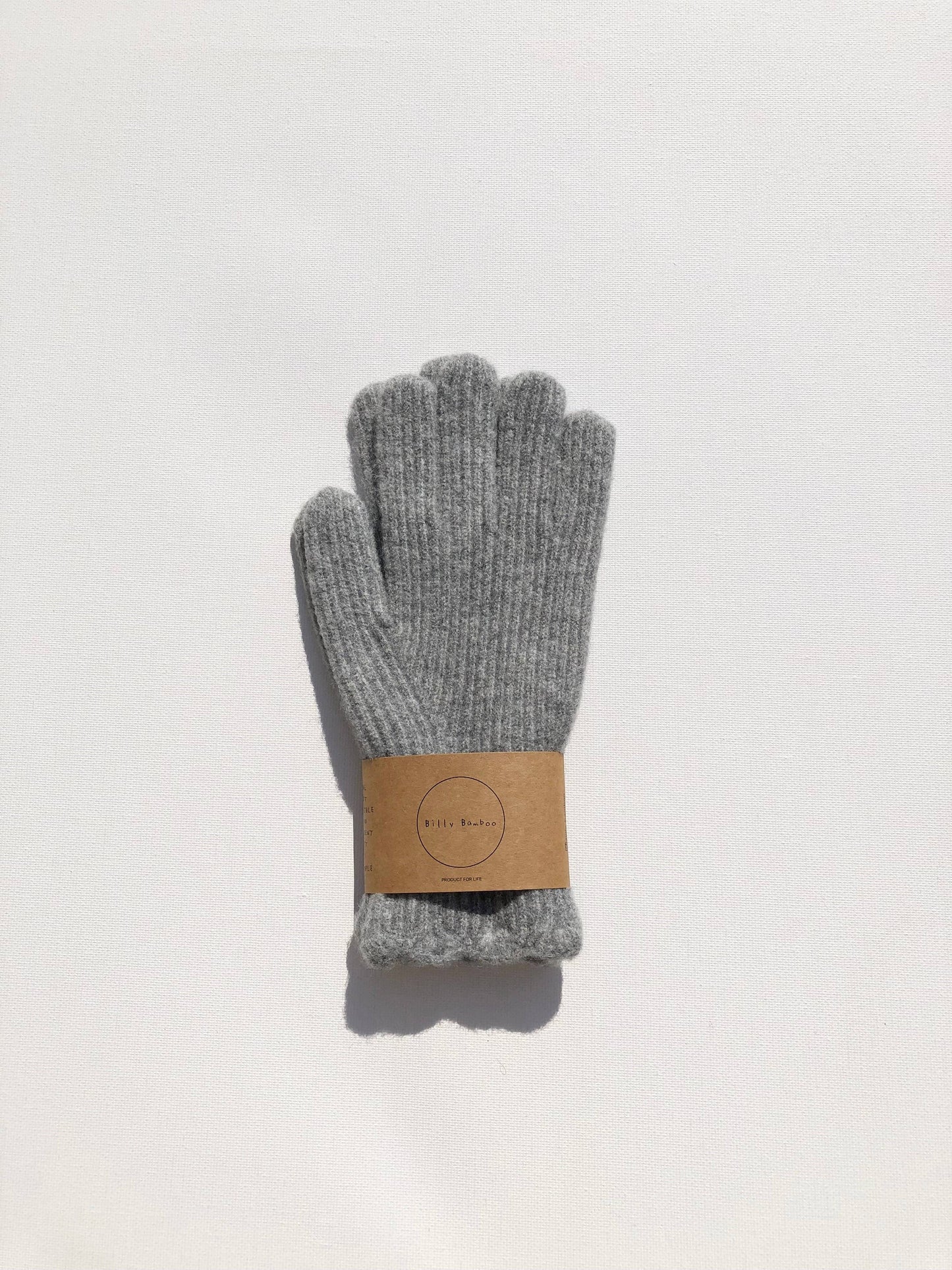 Fuzzy Wool Touch Screen Glove