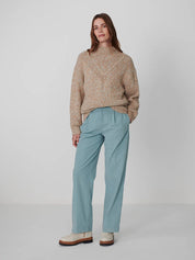 Rosalind High-Neck Sweater