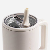 Cream HydroJug 32 oz Traveler Tumbler