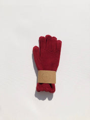 Fuzzy Wool Touch Screen Glove