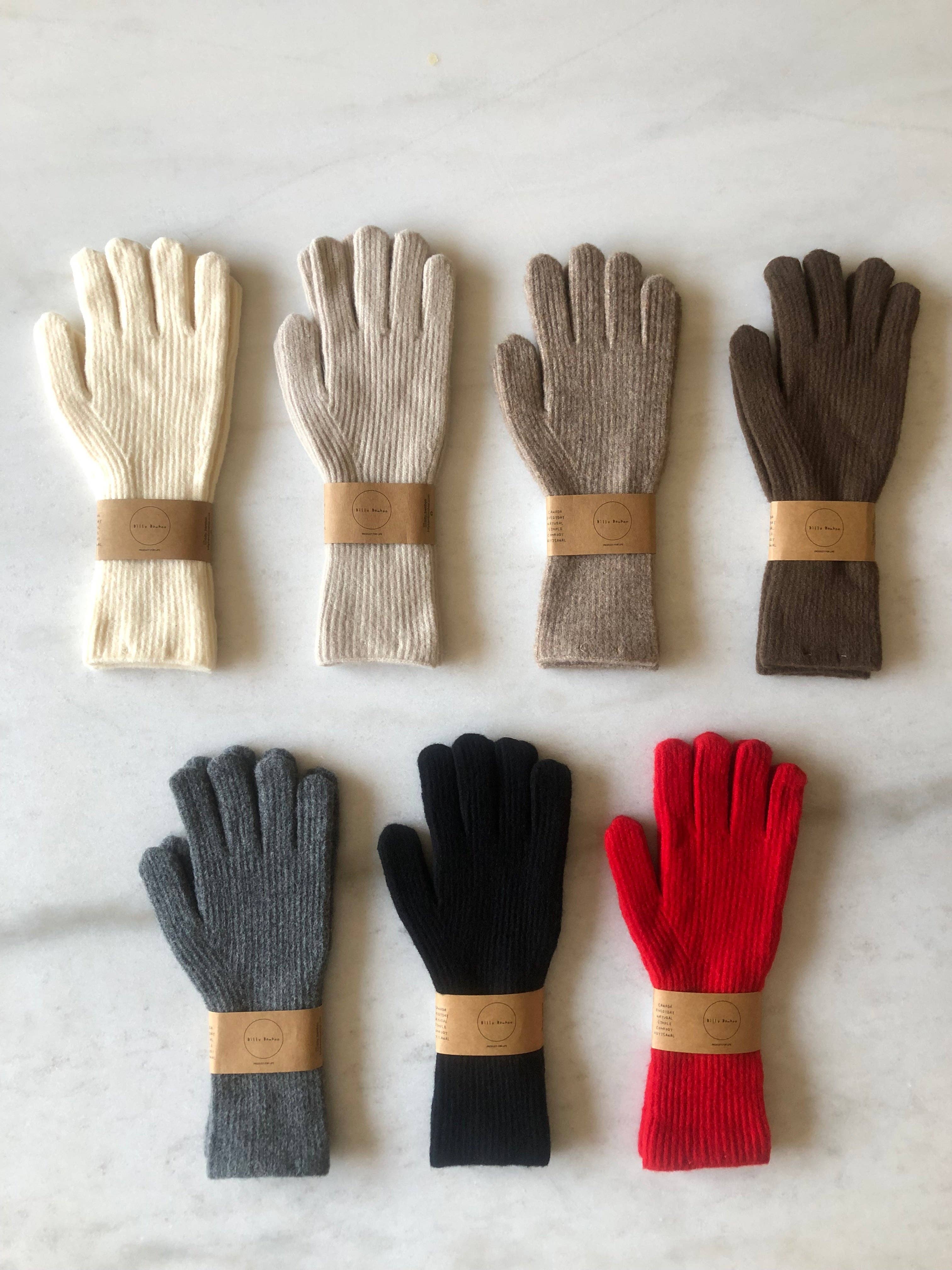 FUZZY WOOL TOUCH SCREEN GLOVES