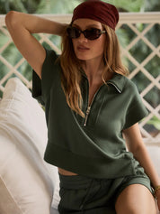 Kelly Half Zip Sweat