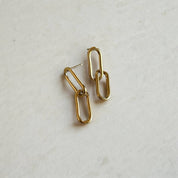 Lennox Paperclip Earrings 