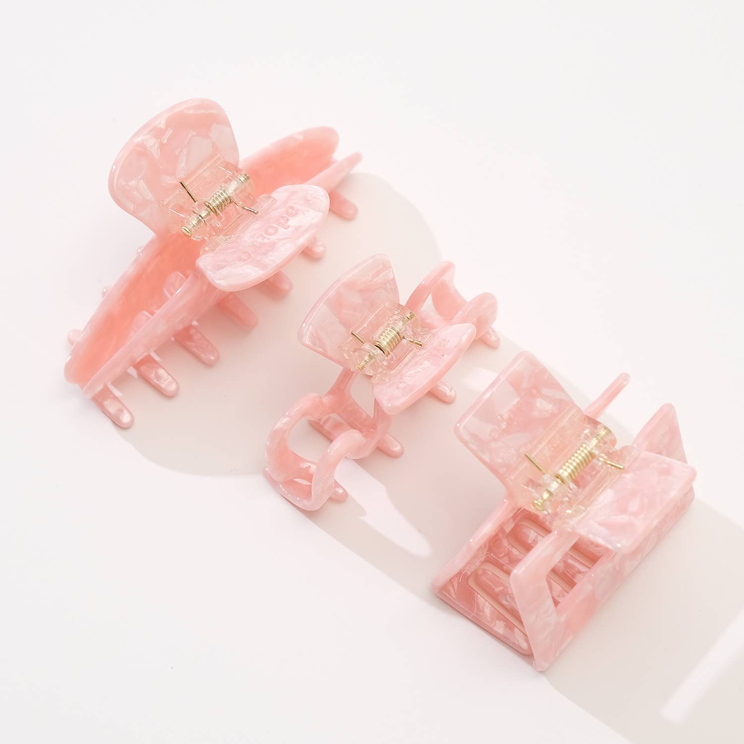 Saltwater Pink | Assorted Small/Medium Claw Clips