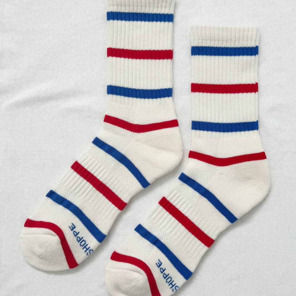 
                      
                        Striped Boyfriend Socks
                      
                    