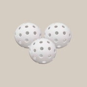 White Pickleballs — Set of 3