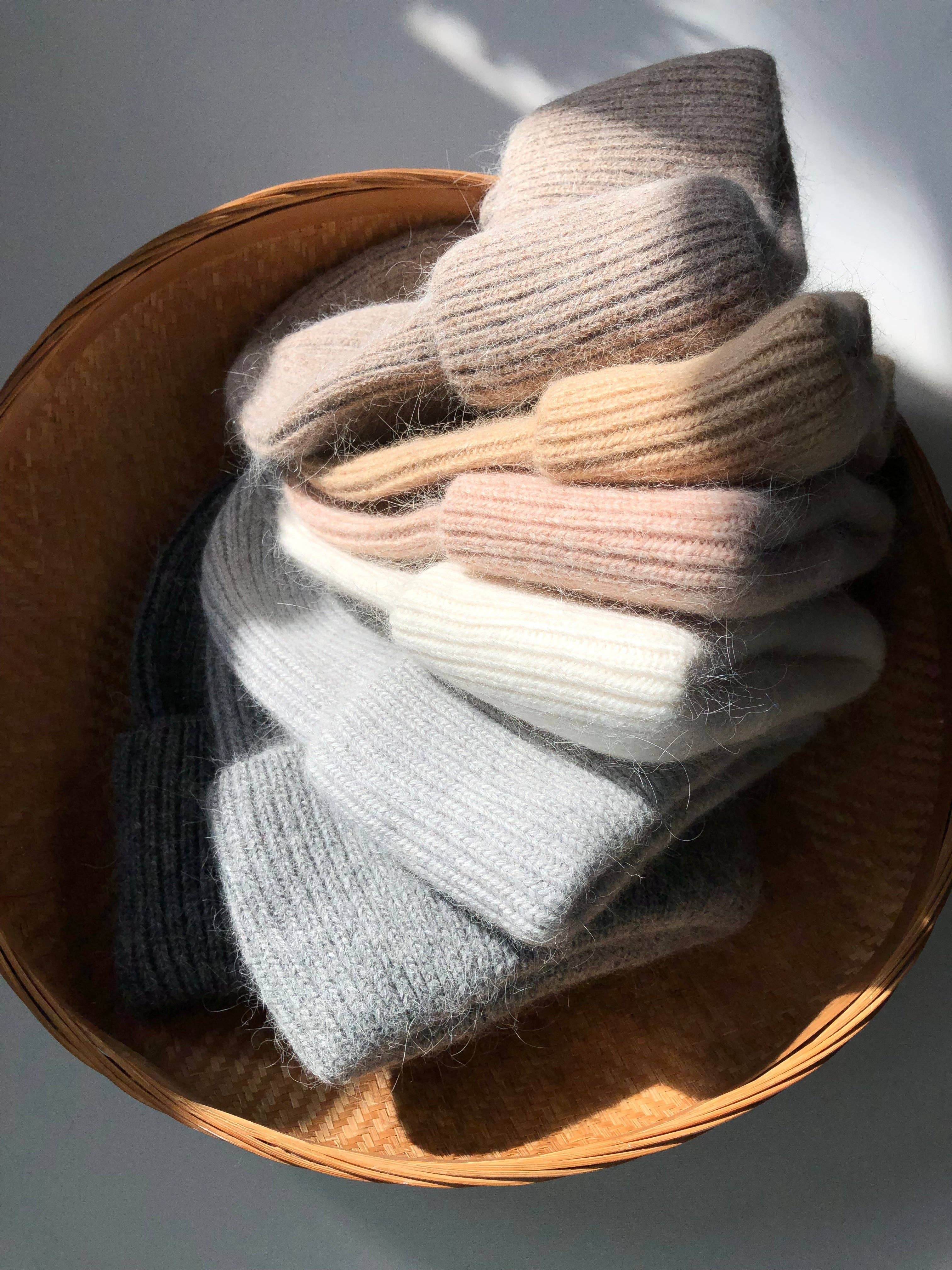 Angora Wool Beanie
