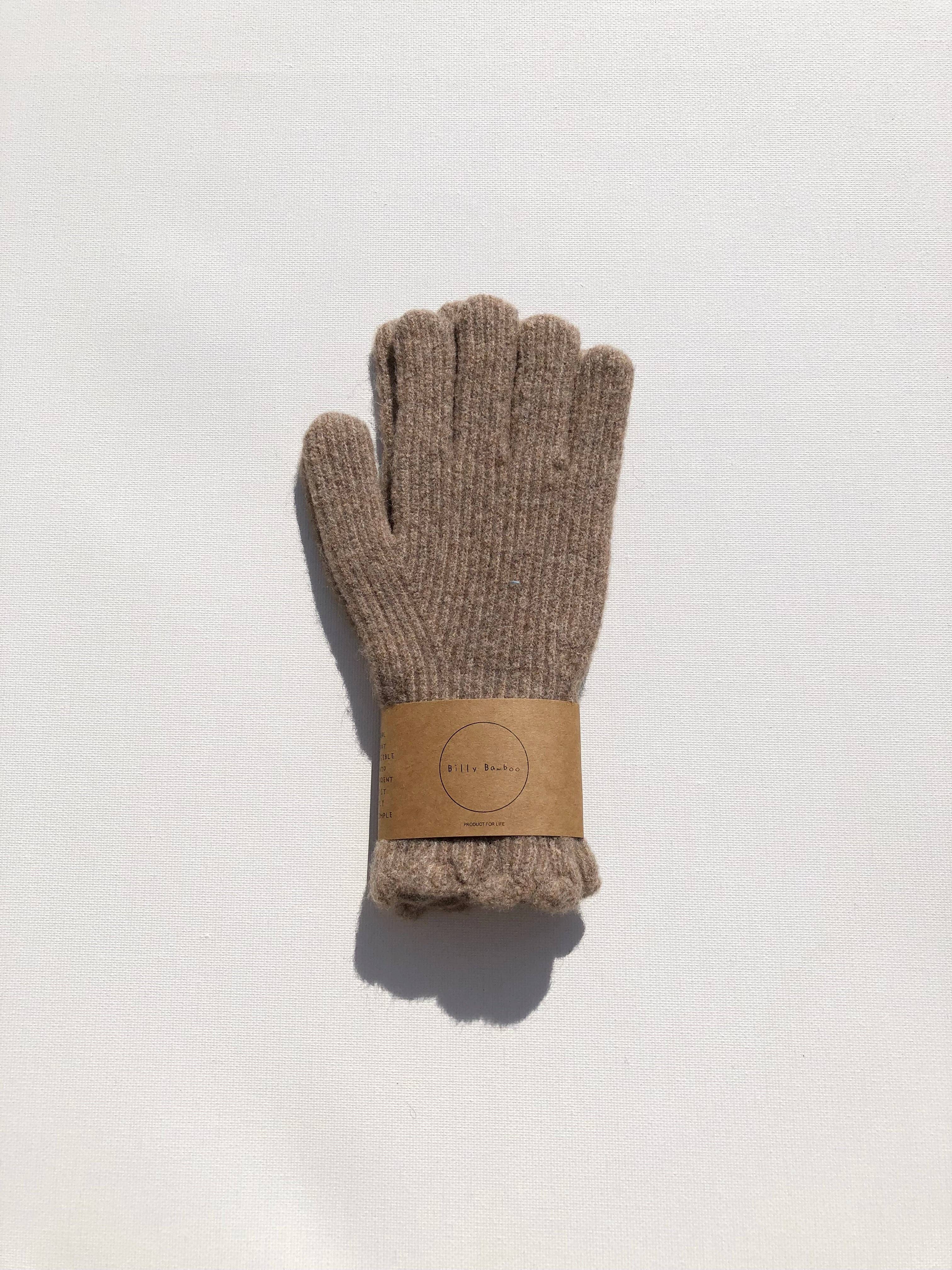 Fuzzy Wool Touch Screen Glove