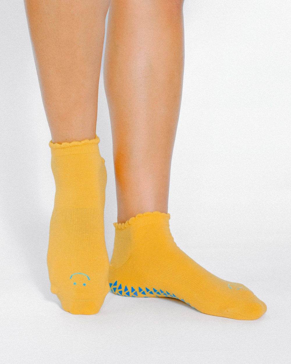 Women's Happy Full Foot Grip Sock