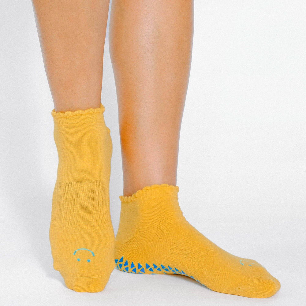 Women's Happy Full Foot Grip Sock