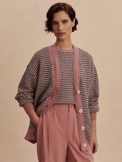 Tiffany Textured Knit Cardigan
