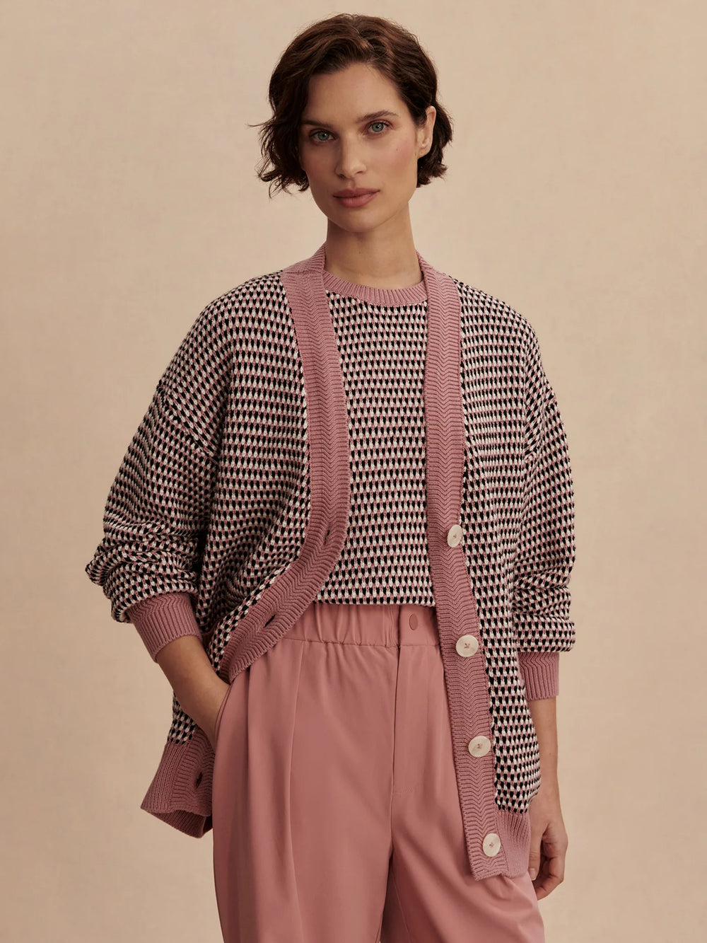 Tiffany Textured Knit Cardigan