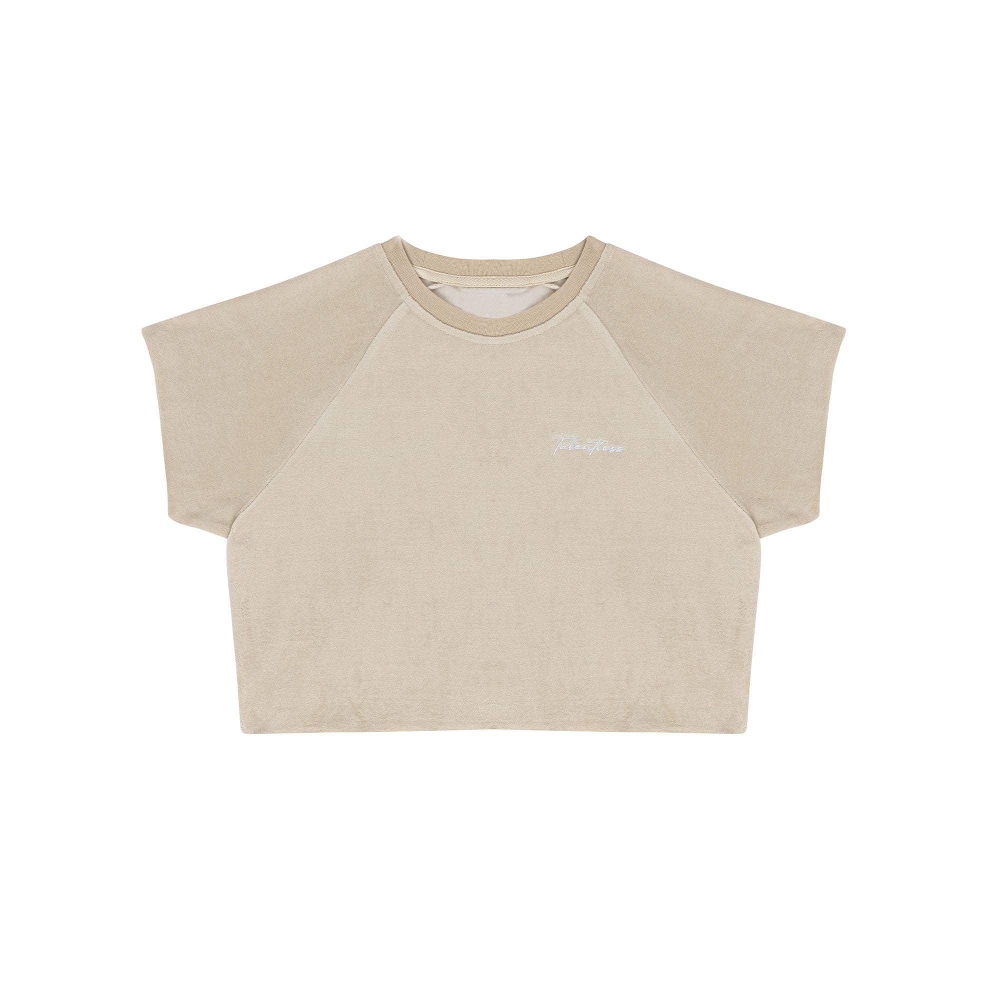 Terry Cloth Raglan Tee