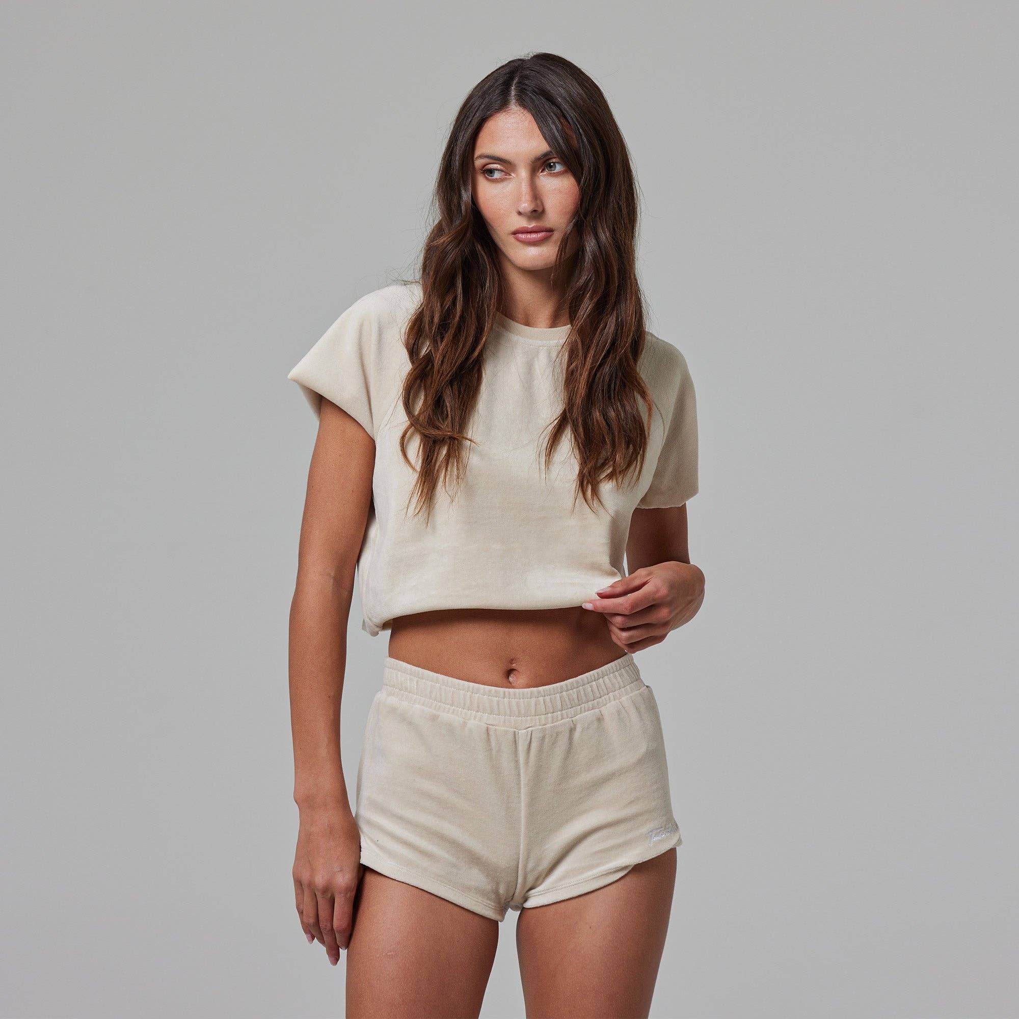 Terry Cloth Raglan Tee
