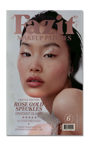 Rose Gold Stardust Speckles Makeup Patches
