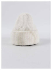 Angora Beanie Hat - Ivory