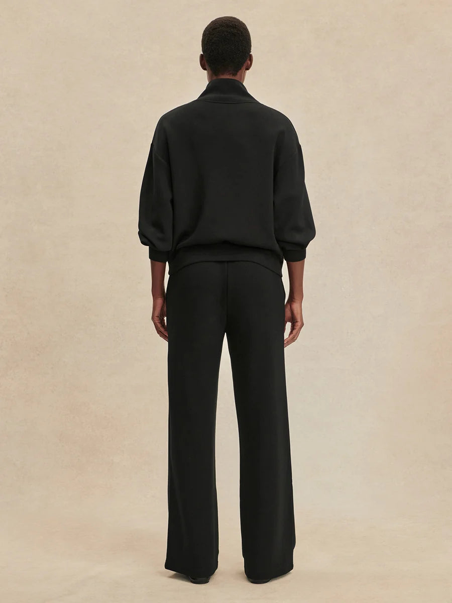 The Wide Leg Pant 28" Black