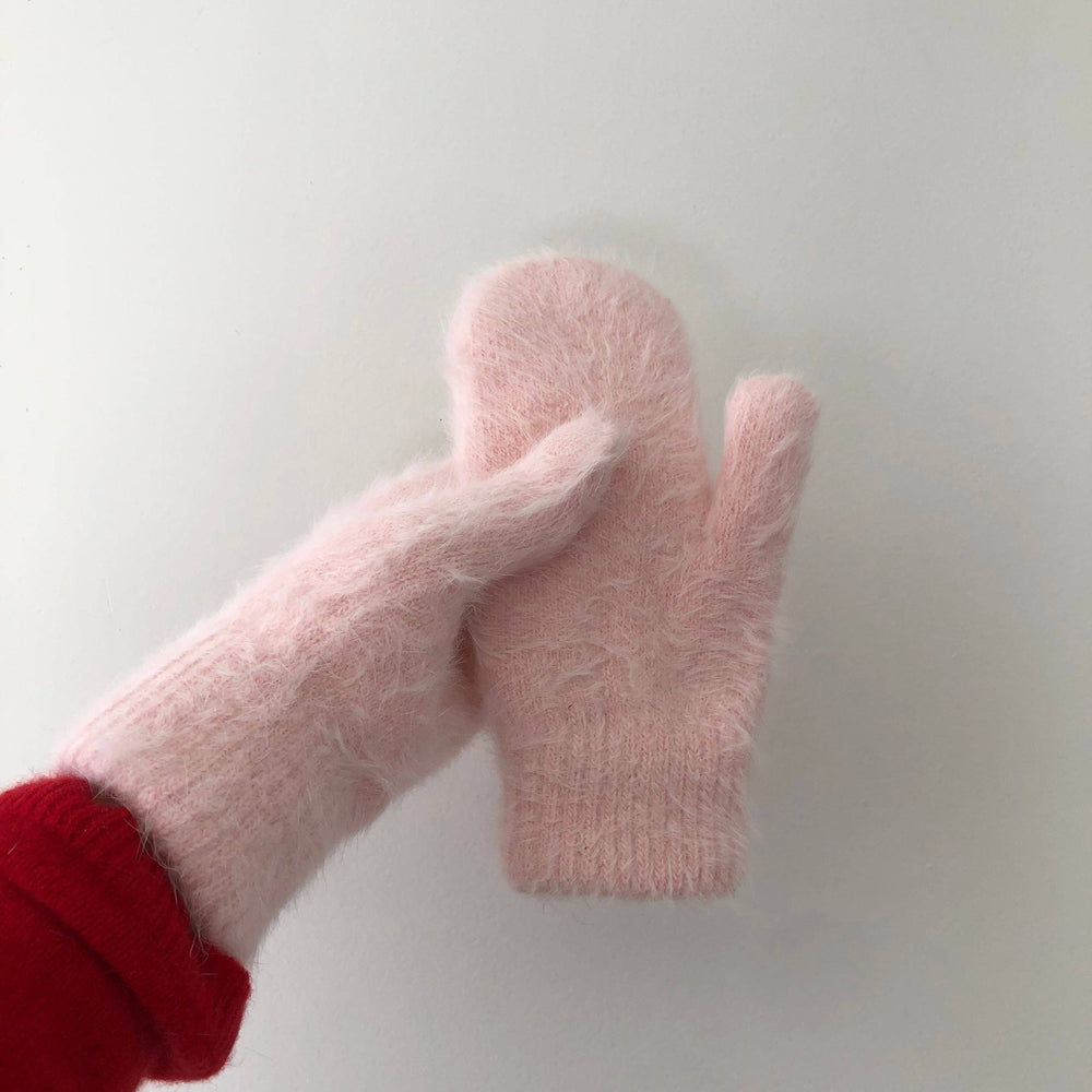 
                      
                        Fluffy Angora Mittens
                      
                    