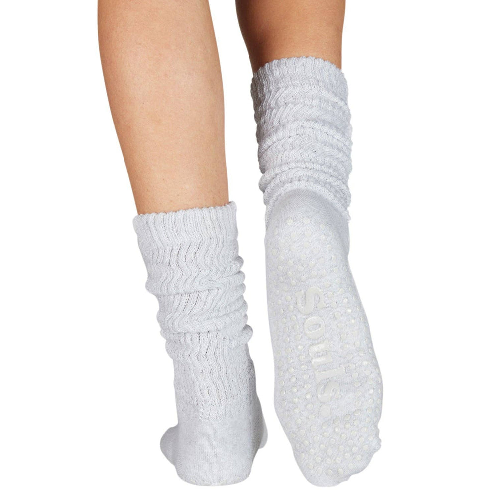 Grey Cloud Grip Socks