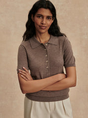 Toni Fine Knit Polo