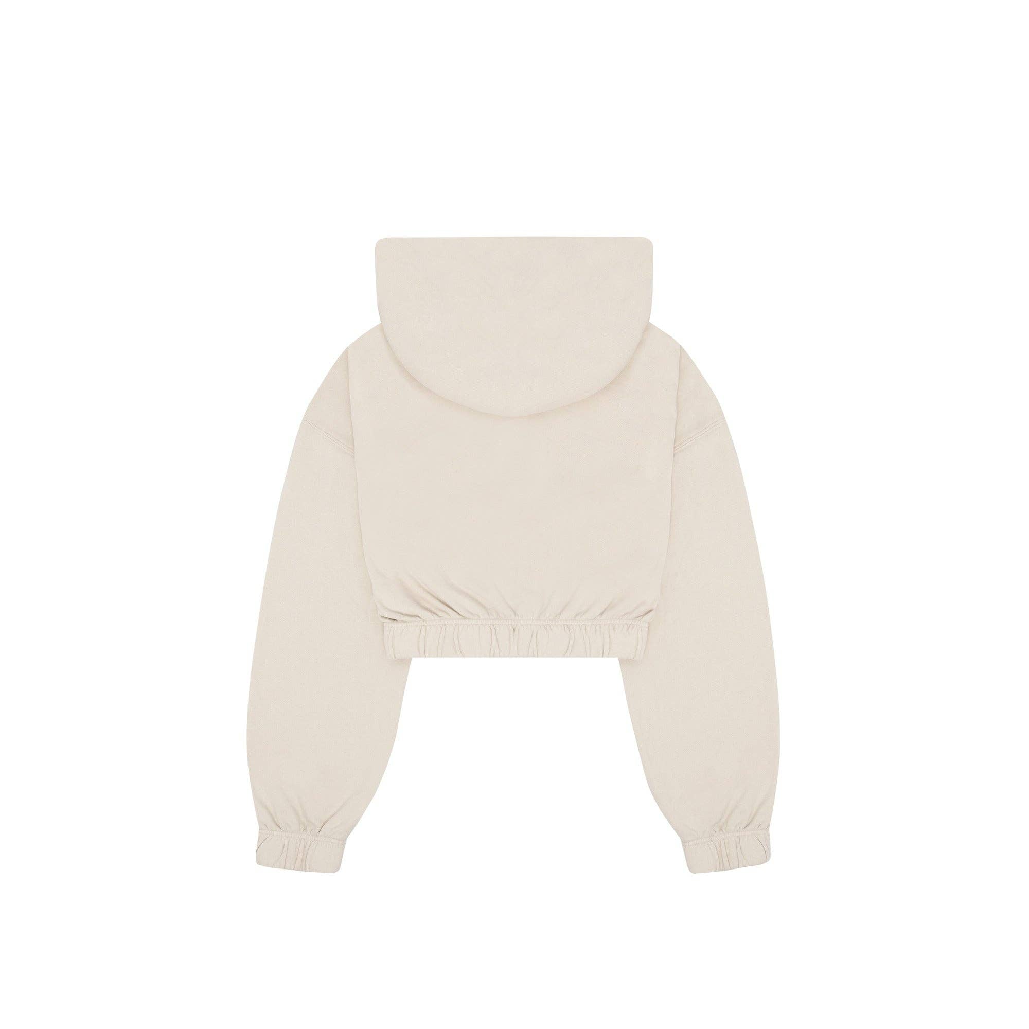 Zip Crop Sweatshirt