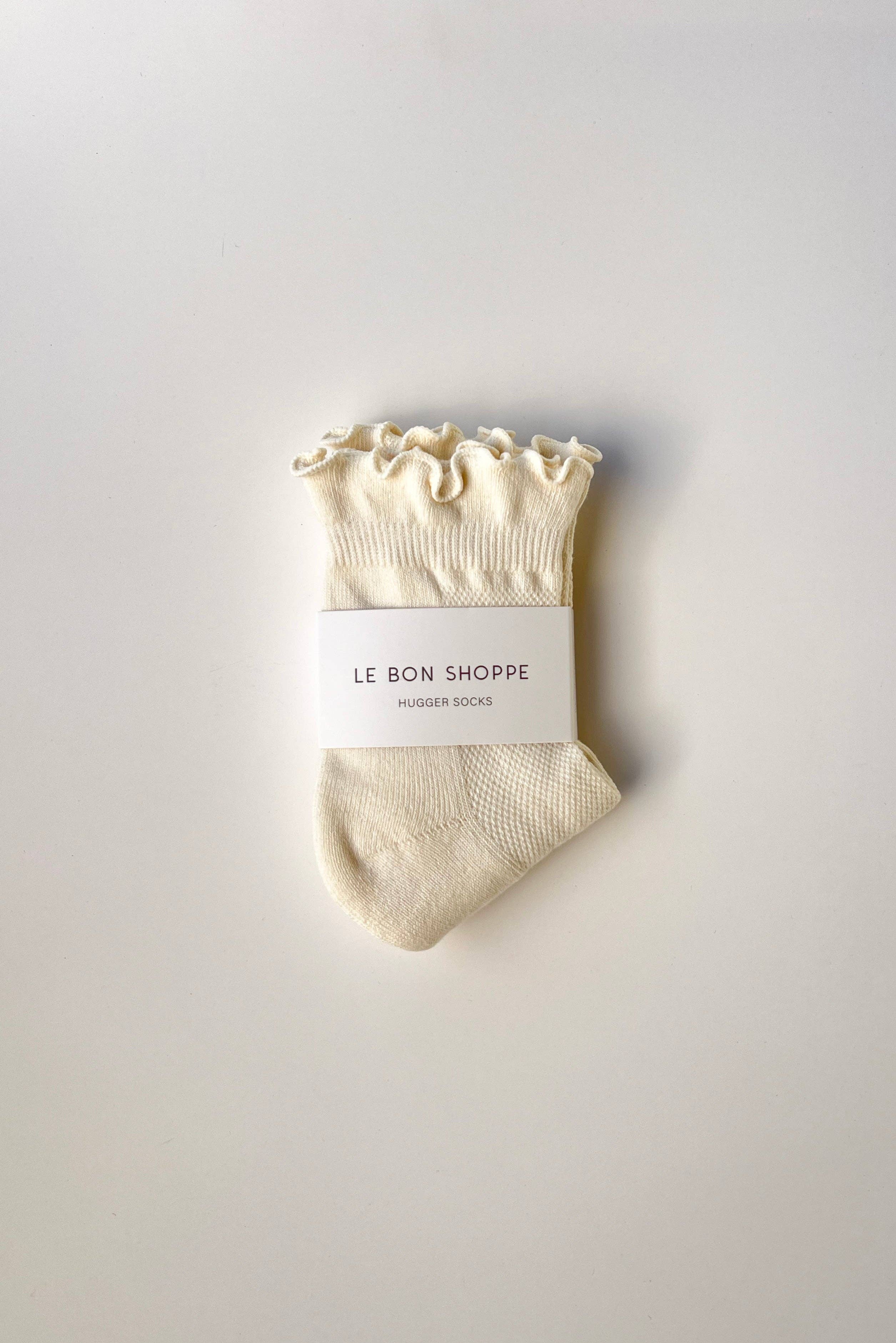 Ruffled Hugger Crew Socks  (Wholesale)