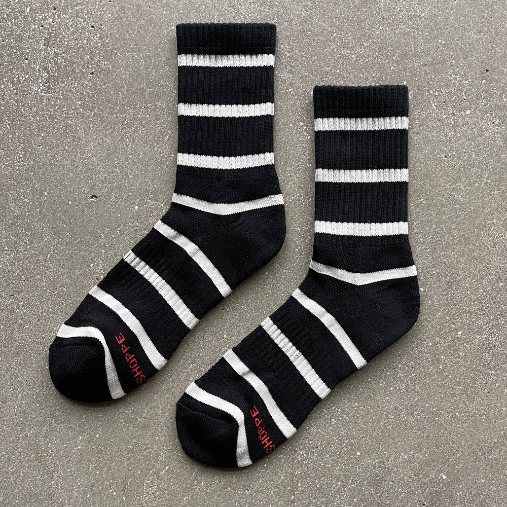 
                      
                        Striped Boyfriend Socks
                      
                    