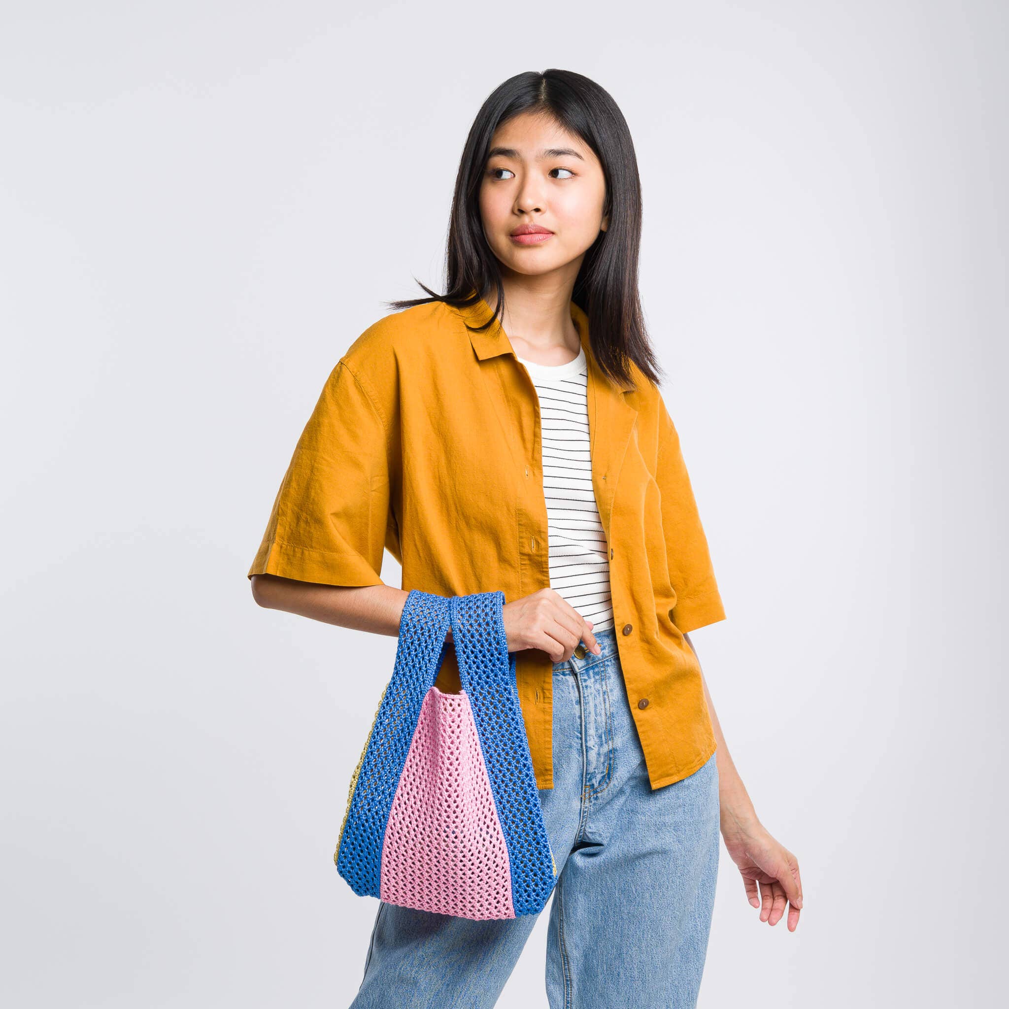 Mini Raffia Bag