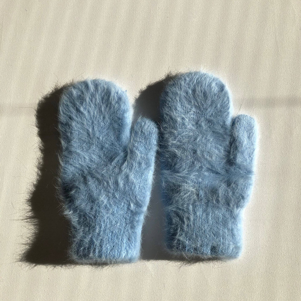 
                      
                        Fluffy Angora Mittens
                      
                    