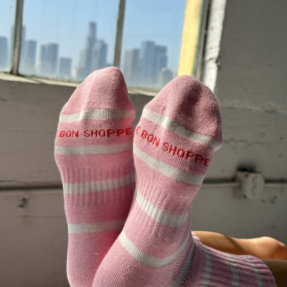 
                      
                        Striped Boyfriend Socks
                      
                    