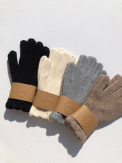 Fuzzy Wool Touch Screen Glove
