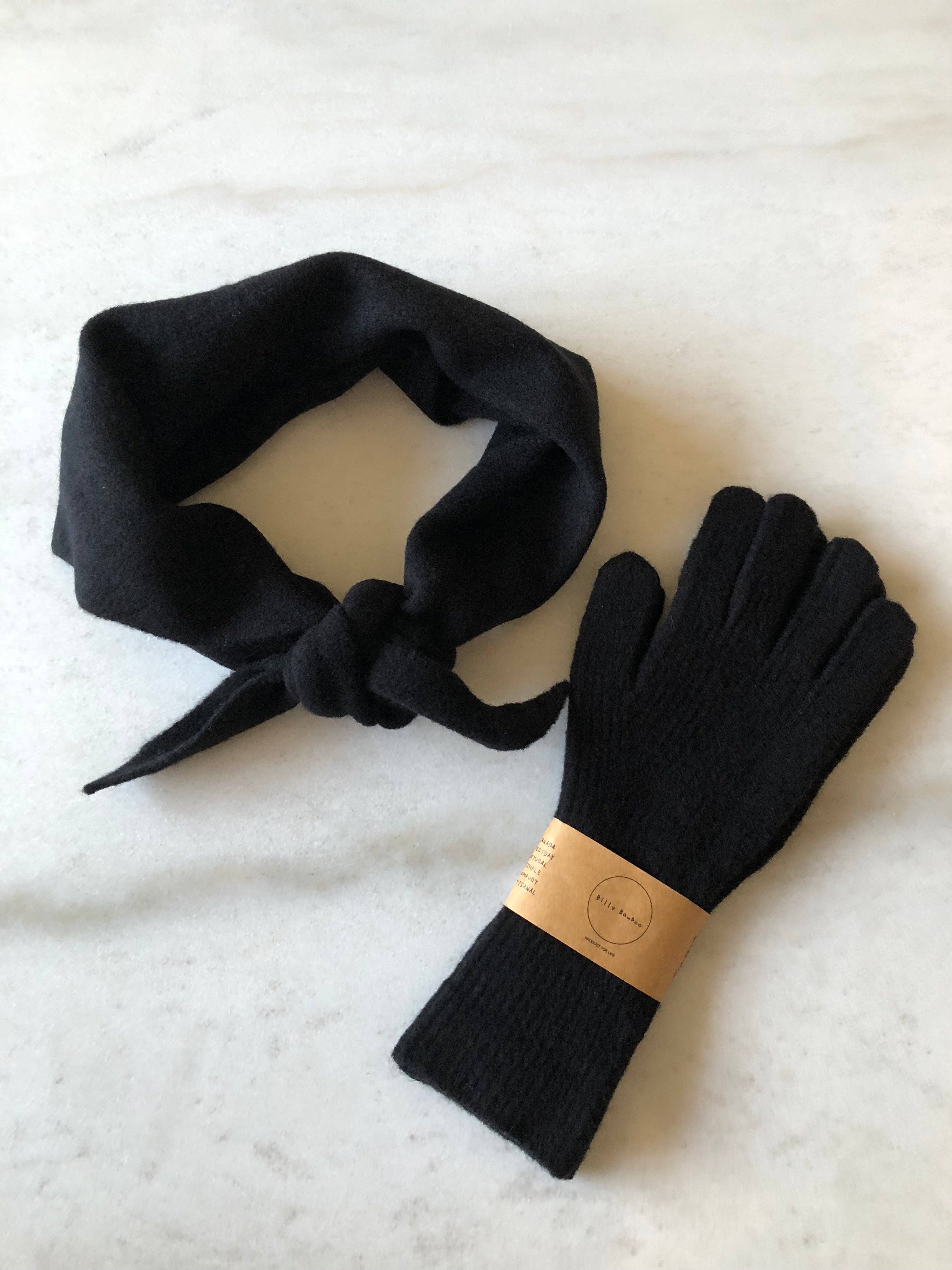 FUZZY WOOL TOUCH SCREEN GLOVES