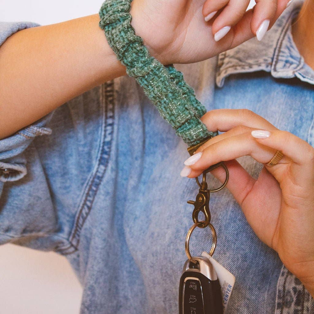 
                      
                        Green Knit Keychain
                      
                    