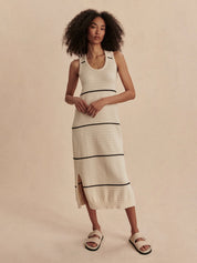 Scott Scoop Neck Midi Dress